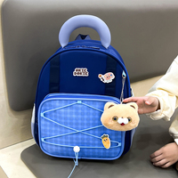 Mochila Infantil de Dibujos Animados, Ligera, de Nailon Impermeable, con Malla Transpirable y Correas Ajustables