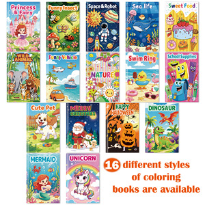 Nuevo libro para colorear, copia individual, libro de imágenes de dibujos animados para niños de 12 páginas, animales para colorear, novedad 2026 - Product Image 3
