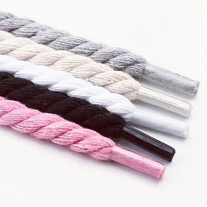 เชือกรองเท้า FASTLACES AF1 สีสั่งทำพิเศษ ขนาด 8 มม. ทรงกลม หนา ทำจากเชือกฝ้ายบิดเกลียว กันลื่น สำหรับรองเท้าทรงเตี้ย - Product Image 1