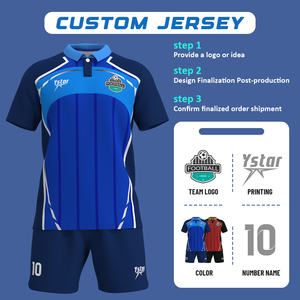 YSTAR Nouvelle Arrivée <span class=keywords><strong>Maillot</strong></span> Respirant Homme <span class=keywords><strong>Football</strong></span> Américain Personnalisé <span class=keywords><strong>Vintage</strong></span> Entraînement Uniforme <span class=keywords><strong>Maillot</strong></span> de <span class=keywords><strong>Football</strong></span> Soccer - Product Image 2