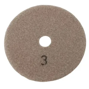 Disque de polissage diamanté humide/sec de 100 mm (4 pouces) – Outil abrasif <span class=keywords><strong>pour</strong></span> ponçage de marbre, granit, béton, comptoirs et pierres – Personnalisable OEM - Product Image 5