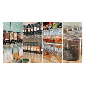 Contenedores <span class=keywords><strong>de</strong></span> <span class=keywords><strong>gravedad</strong></span> <span class=keywords><strong>de</strong></span> alimentos a granel moldeados por inyección, dispensador <span class=keywords><strong>de</strong></span> frutas secas <span class=keywords><strong>de</strong></span> dulces <span class=keywords><strong>de</strong></span> plástico sin BPA - Product Image 4