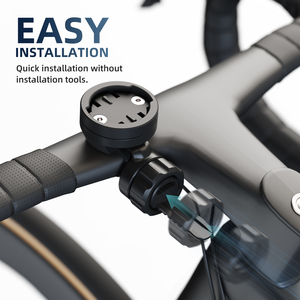Support de vélo <span class=keywords><strong>GPS</strong></span> personnalisé avec logo pour ordinateur de bord <span class=keywords><strong>Garmin</strong></span> S6, base réglable et sangle de fixation pour accessoires de compteur kilométrique de vélo de route - Product Image 1