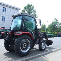 Tracteurs multifonctionnels de performance supérieure 50hp 60hp 70hp 4x4, tracteur compact, machine agricole