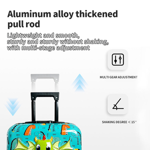 <span class=keywords><strong>Maleta</strong></span> <span class=keywords><strong>Infantil</strong></span> con Diseño de Dibujos Animados en 3D, Gran Capacidad, con Candado de Combinación, en Oferta - Product Image 4