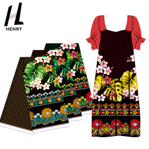 Robes pour femmes, <span class=keywords><strong>maxi</strong></span>, décontractées, imprimé tribal samoan, tissu Puletasi, robes pour femmes, vente chaude d'été - Product Image 3