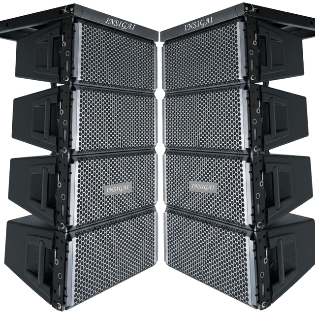 IDL30A 10" Line Array Speakers Active 2000W Neodymium 2200W DSP Amplifier Dual 10 Inch Professional Active Line Array Speakers