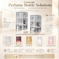Flacon de parfum artistique vintage 50 ml 100 ml avec emballage boîte pour parfum de luxe pour femmes avec bouchon