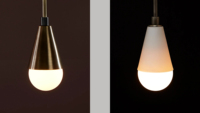 XZ, estructuras cónicas triangulares nórdicas, colgante de gota de latón, luz colgante de techo, barra Led, lámpara Led, candelabro, comedor