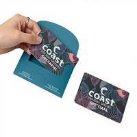 Porta Tarjetas de Hotel/Habitación Personalizado, Impresión Offset, Funda para Tarjetas de Visita, Funda Tipo Sobre con Impresión, Reciclable
