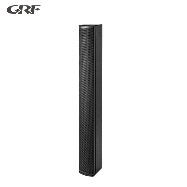 Dante Active POE 12*3\" Array Sound Column Neodymium Magnet 4 Ohm Metal for Stage Outdoor Use Including Software