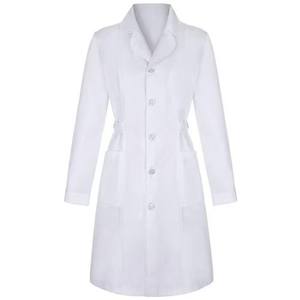 Bata de laboratorio blanca Personalización de manga larga Bata de laboratorio de estudiante gruesa Uniforme de médicos Bata de laboratorio blanca - Product Image 6