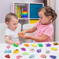 8-10g Petits jouets Mochi à presser, souples et sonores, jouet de décompression pour animaux de compagnie, pour enfants de 5 à 7 ans, vente en gros, approvisionnement stable