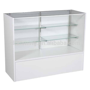 Bán chạy nhất hiện đại cho kính hiển thị truy cập Kệ 2 Kệ dễ dàng lắp ráp kinh tế giá cho cửa hàng quảng cáo hiển thị - Product Image 1