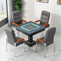 Chaise de bureau en bois massif à dossier haut, accoudoirs fixes, hauteur réglable, design confortable pour une utilisation prolongée, idéale pour les salles de conférence et les salles de jeux