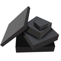 Blok Peredam Getaran Karet Hitam untuk Mesin Industri, Peredam Kebisingan, Anti-Vibrasi, Anti-Tabrakan, Penyerap Guncangan 30-90