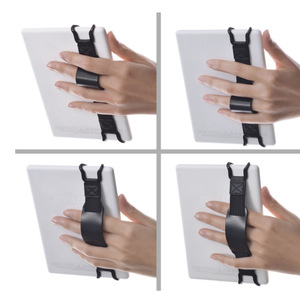 Elastic band <b>tablet</b> <b>stand</b>, anti-slip elastic back support, one-handed operation, drop-proof strap, customizable. - Product Image 2