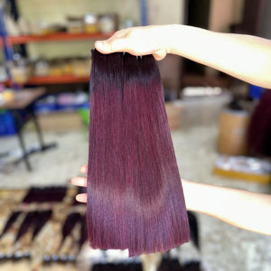 Extensiones de Cabello Humano Vietnamita de Lujo, Cabello Natural Liso Virgen Remy con Cutícula Intacta para Venta al por Mayor Global - Product Image 1