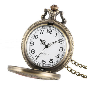 Reloj de Bolsillo con Cadena de Anime Japonés <span class=keywords><strong>Death</strong></span> Note, Regalo de Cosplay, Bronce Vintage, Cuarzo, Estilo Steampunk - Product Image 3