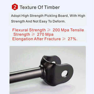 48710-06050, barra de enlace estabilizadora trasera de calidad superior, barra de amarre de equilibrio Horizontal para barra de amarre superior trasera Toyota - Product Image 5