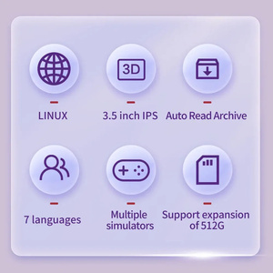 Consola de Juegos Portátil XU10 con Pantalla IPS de 3.5 Pulgadas, Batería de 3000 mAh, Sistema Linux, Consola de Videojuegos Portátil - Product Image 5