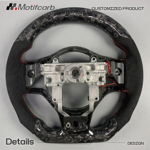 Volante de fibra de carbono forjado a medida con pantalla LED para Mitsubishi Lancer Evolution X GSR MR X Final Edition 2008-2016 - Product Image 5