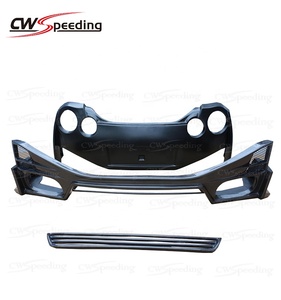 2019 NIS VER2 stile metà in fibra di carbonio paraurti posteriore per <span class=keywords><strong>NISSAN</strong></span> <span class=keywords><strong>GTR</strong></span> R35 - Product Image 1