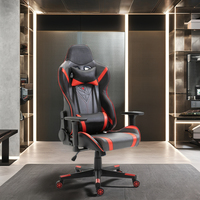 Fauteuil de bureau ergonomique Razer en cuir PU, inclinable, réglable en hauteur, pivotant à 360°, base en nylon, haute performance, vente en gros