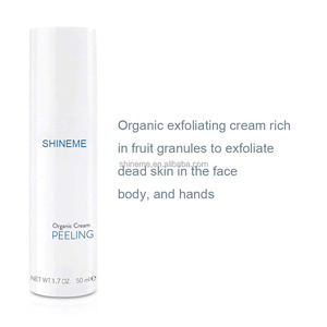 Crème exfoliante biologique pour le soin des peaux rugueuses et des points durs, hydratation intense, purification des pores et matification, marque privée SPA - Product Image 3