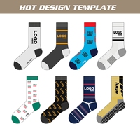 Chaussettes de sport décontractées personnalisées avec logo, chaussettes souples et extensibles pour l'exercice quotidien et un style de vie actif