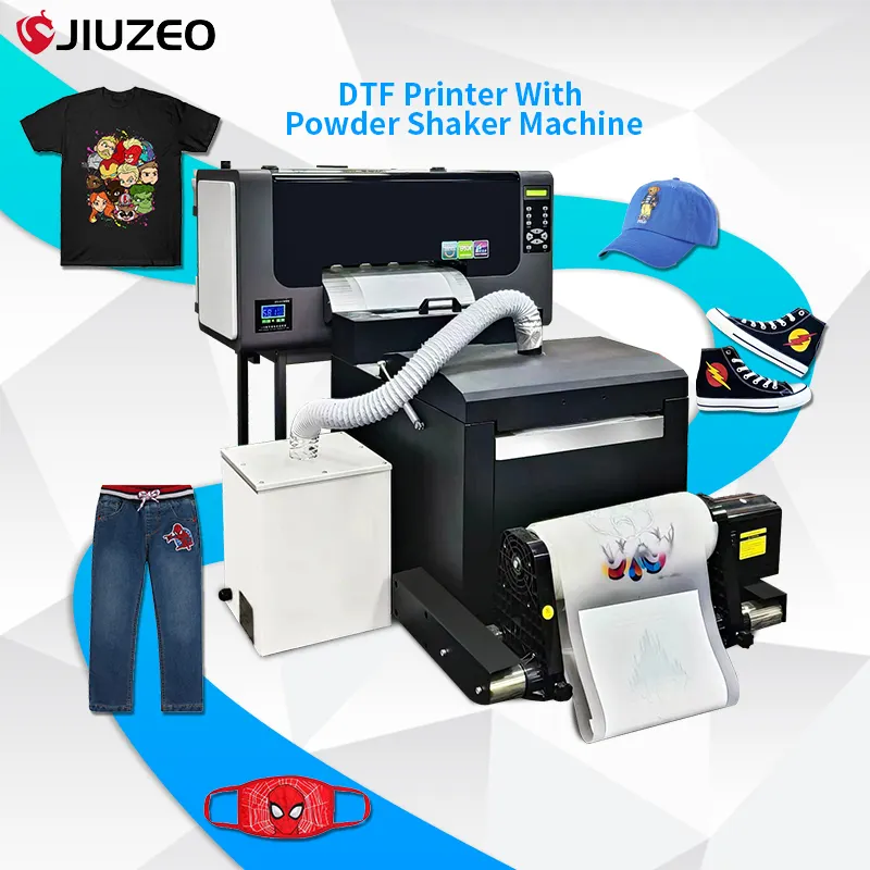 Новая печать и встряхивание порошка все в одном лучший DTF принтер XP600 машина DTF струйный принтер 30 см