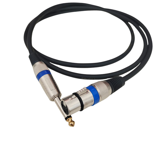 XLR to 6.35mm Microphone Cable Mono 6.35mm TS Male to XLR Female Cable