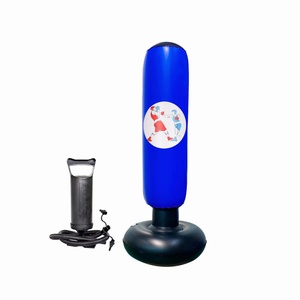 Saco de Boxeo Independiente con Diseño de PVC Personalizado, Nuevo Saco de Boxeo Inflable de Fábrica con Bomba Manual y Relleno de Agua - Product Image 2