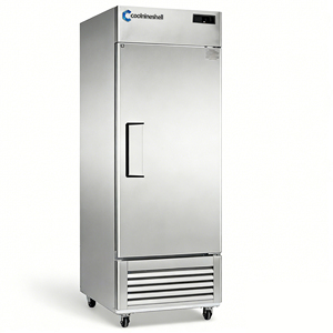 Congélateur vertical professionnel à 1 porte avec dégivrage automatique, homologué pour les cuisines commerciales aux États-Unis, classe d'efficacité énergétique CNS023S 23 - Product Image 3