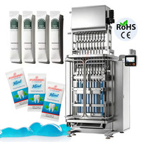 Machine d'emballage automatique multi-voies pour dentifrice en stick et sachet, machine d'emballage de dentifrice liquide à 10 voies