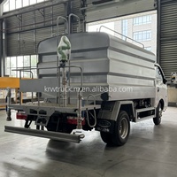 Camion-citerne à eau Dong Feng 4X2 de petite taille, 3000L, avec kit d'arrosage