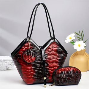 Conjunto de Bolsos de Mano de PU de Alta Calidad, Bolsos de Cuero de Gran Capacidad, Juego de 3 Piezas - Product Image 4