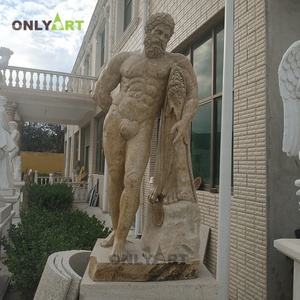 <span class=keywords><strong>Escultura</strong></span> de decoración de jardín, gran Stock, piedra Natural, mármol, estatua de Hércules, figura, <span class=keywords><strong>escultura</strong></span> - Product Image 1
