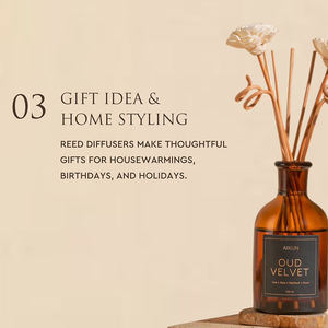 Difusor de Aromas Aikun de Lujo para el Hogar, con Aceites Esenciales de Calidad Hotelera, Diseño de Vidrio sin Llama para Uso Doméstico - Product Image 4