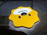 Enseigne lumineuse LED 3D personnalisée en acrylique rétroéclairée, compatible HomeKit, avec transformateur et télécommande, pour devantures de magasins, bureaux, salons de beauté et bâtiments