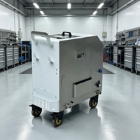 Machine de nettoyage puissante pour moteurs de voitures avec glace carbonique et fonction d'économie de carburant pour les ateliers de réparation automobile