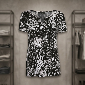 T-shirts d'été décontractés pour femmes Approvisionnement ODM du Bangladesh Tissu en jersey confortable de grande taille - Product Image 3