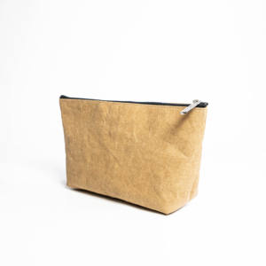ISO BSCI Fábrica Biodegradable Bolsa de cosméticos Personalizada Suave Cómoda Bolsas de papel Kraft para la venta - Product Image 3