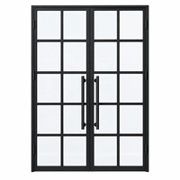 Pintu Kamar Mandi PSL OEM Kaca Dua Daun Soft Closing Magnetic Seal untuk Renovasi Kamar Cuci dan Kamar Tidur