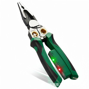 Dénudeur de fils multifonctionnel 8-en-1 pour électricien, marque Key-brand, pour dénuder les câbles, brancher, enrouler les fils, tester la tension - Product Image 5