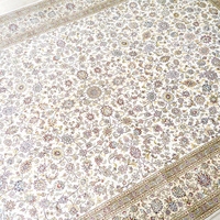 152x244cm Hersteller Bestseller Seiden teppiche zum Verkauf Blumen türkischer Teppich hand gefertigt