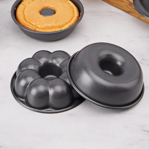 Mini Carbon Steel Donut <strong>Mold</strong> Single Hollow <strong>Pumpkin</strong> Lace Cake Baking Tool Food Grade Decorative for Household Commercial Use - Product Image 4