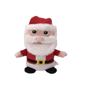 Giáng sinh đồ chơi sang trọng cho bé: Đồ chơi Santa với mũ và khăn quàng - Product Image 2