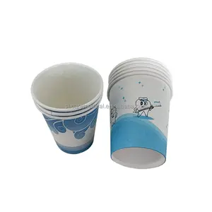 100pcs/pack 2.5oz Paper Cup White/Kraft Disposable Cup Small Mini