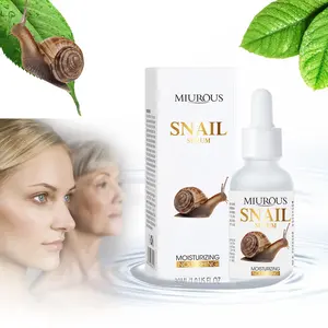 LOW MOQ Advanced Skincare Hyaluronic acid Anti Wrinkle Firming Repairing Collagen Snail Serum For Face